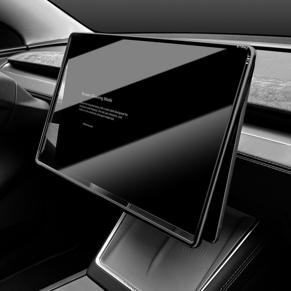 All-in-One Central Screen Tempered Glass & Frame Cover for 2026 New Tesla Model Y Standard
