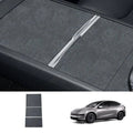 Alcantara Center Console Sticker Cover for Tesla Model Y L 2026+