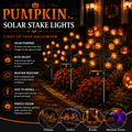 Solar Pumpkin Lights Light Up Your Halloween Yard
