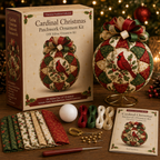 DIY Christmas Patchwork Ornament Kit