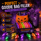 👻🎃 Halloween Finger Projector Rings – LED Party Favors for Kids