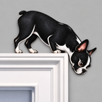 Peeking Pup Doorway Topper