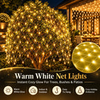 🎁LED Christmas Net Lights for Indoor & Outdoor Decorations