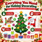 🎁Christmas Refrigerator Magnets – DIY Santa, Reindeer & Christmas Tree Decor