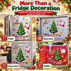 🎁Christmas Refrigerator Magnets – DIY Santa, Reindeer & Christmas Tree Decor