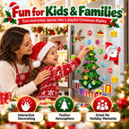 🎁Christmas Refrigerator Magnets – DIY Santa, Reindeer & Christmas Tree Decor