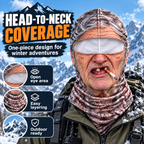 ❤️Old Man Ski Winter Face Mask 3D Funny Realistic Face Balaclava Party Gear