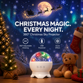 ❤️Christmas Sky Projector – 360° Snow & Santa Light Show