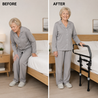 Elderly Stand-Up Adjustable Folding Bedside Support Rail
