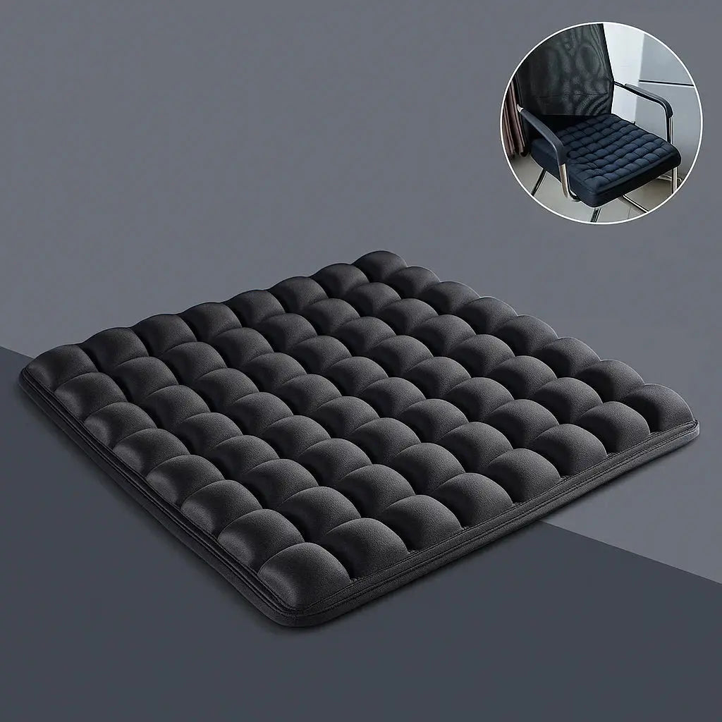 ComfortLift | Air Seat Cushion with 64 Air Chambers for Pressure Relief | Portable Design for On-the-Go Comfort