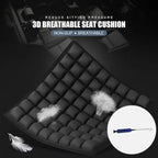 ComfortLift | Air Seat Cushion with 64 Air Chambers for Pressure Relief | Portable Design for On-the-Go Comfort