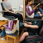 ComfortLift | Air Seat Cushion with 64 Air Chambers for Pressure Relief | Portable Design for On-the-Go Comfort