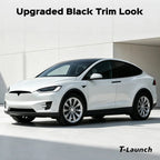 Complete Chrome Delete Vinyl Wrap Kit for Tesla Model X 2015-2020