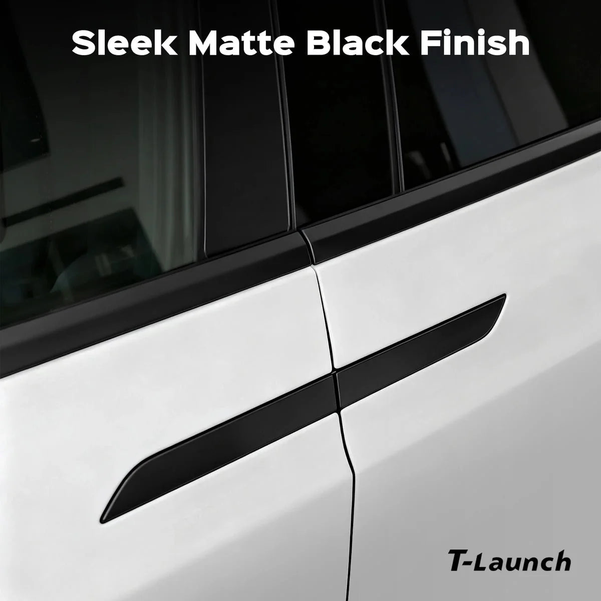 Complete Chrome Delete Vinyl Wrap Kit for Tesla Model X 2015-2020