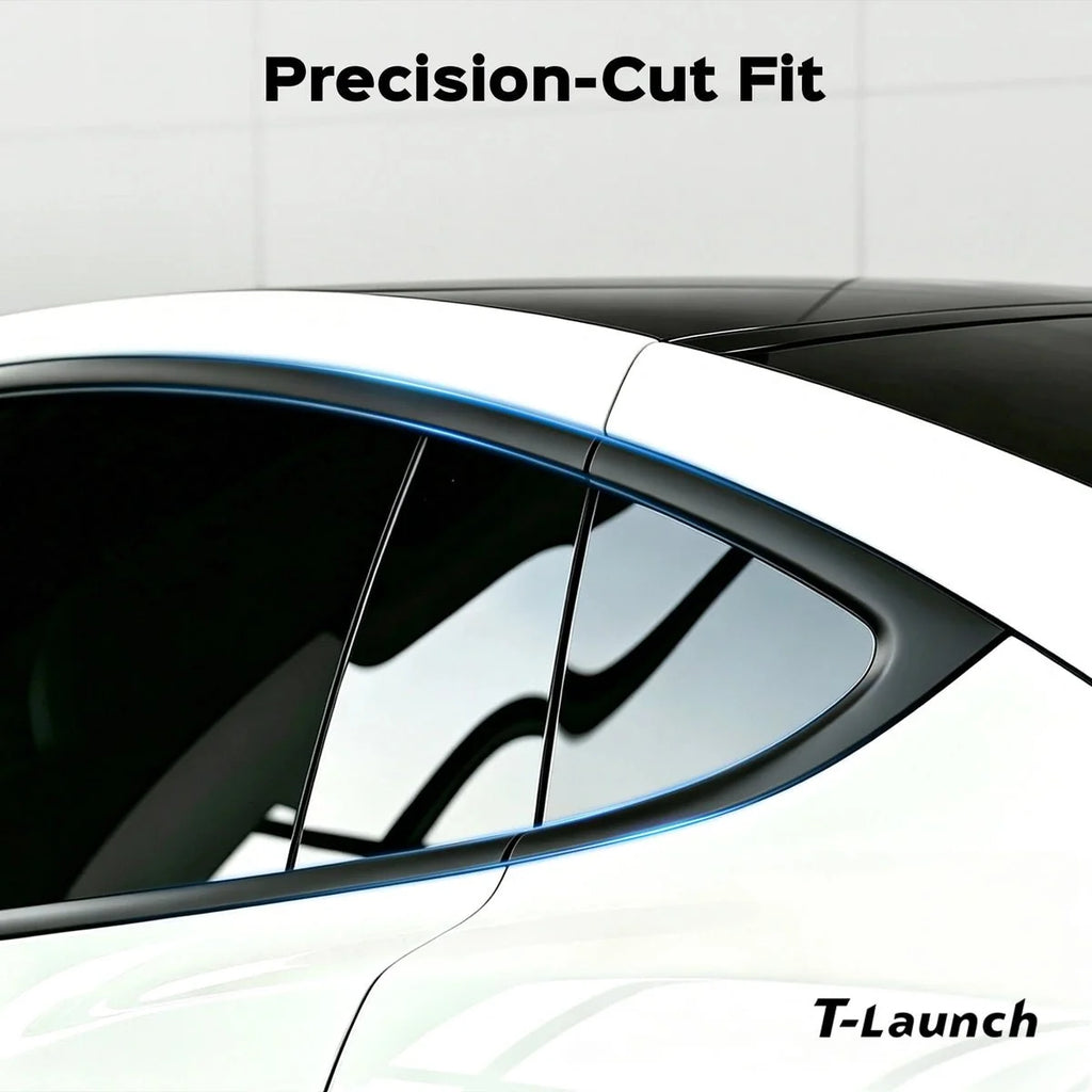 Complete Chrome Delete Vinyl Wrap Kit for Tesla Model X 2015-2020