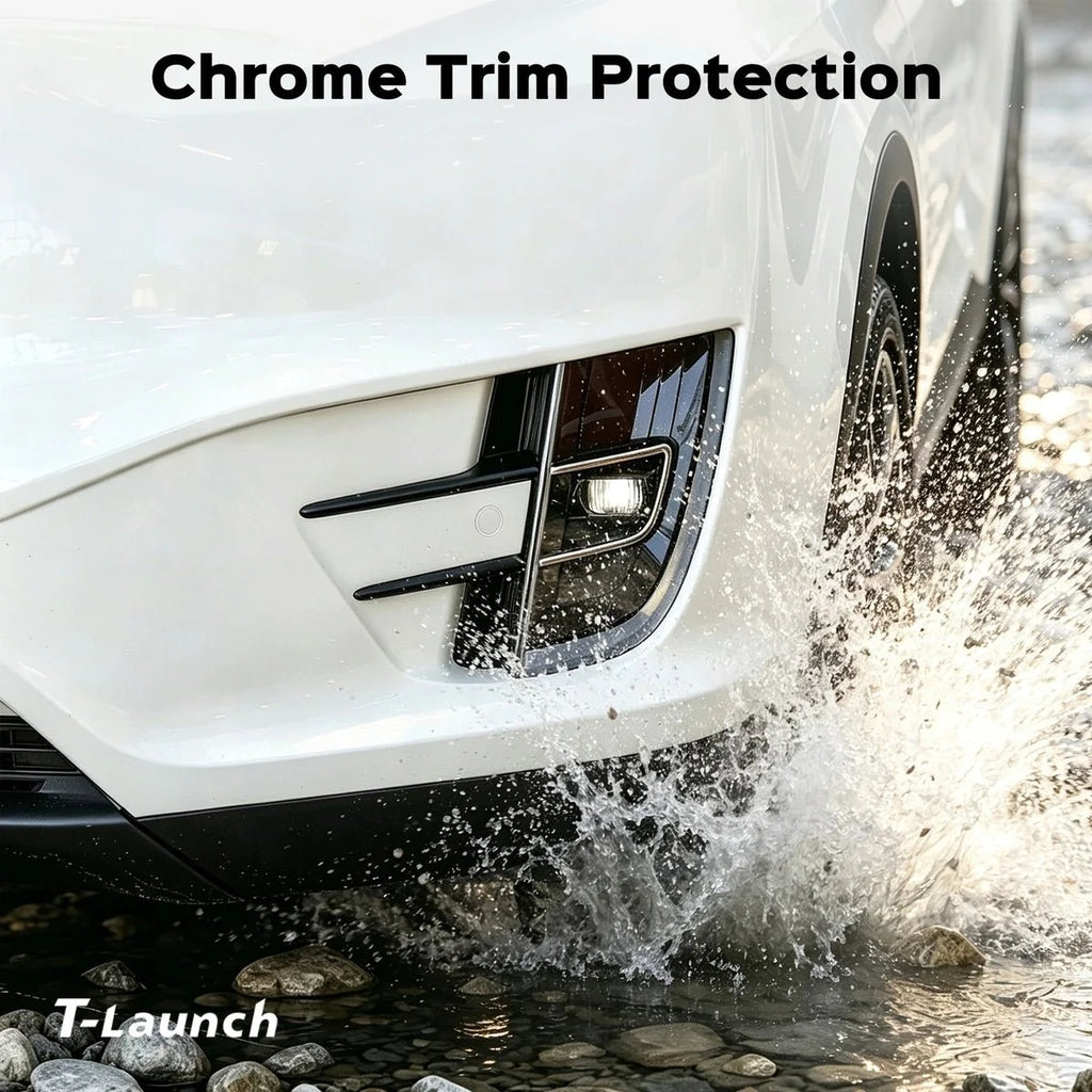 Complete Chrome Delete Vinyl Wrap Kit for Tesla Model X 2015-2020