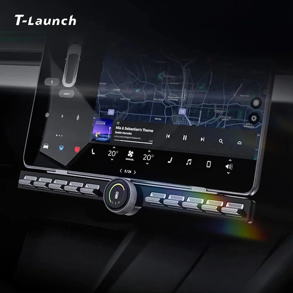 Customizable Center Console Physical Control Buttons for Tesla Model 3 (2017+) / Model Y (2020+)