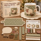 Farmhouse Friends Mug Cozy Sewing Kit