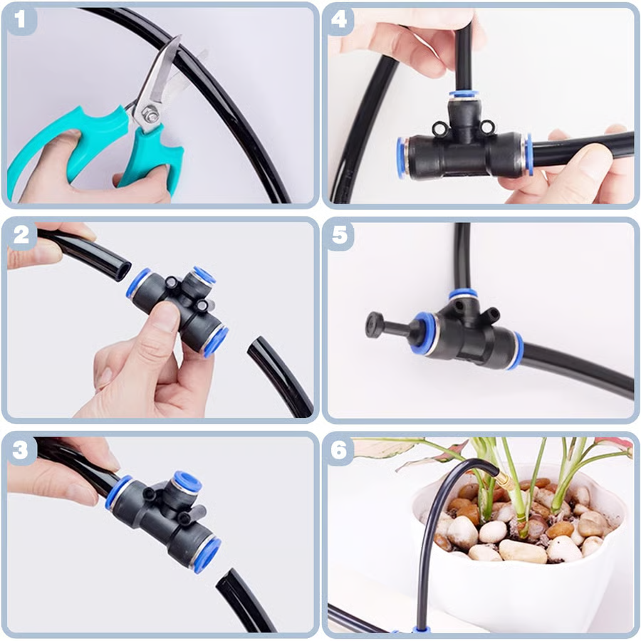360° Curved Garden Automatic Irrigation System