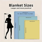 😂🛋️ “Dad Is Not Sleeping” Flannel Blanket – Funny Father's Day Gift for Dad/Husband, Super Soft Throw