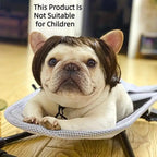 🐶🐱 Funny Pet Costume Wig Headband, for Small Dogs & Cats, Perfect Holiday Photo Props Pet Gift