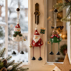 Whimsical Christmas Metal Hanging Ornaments