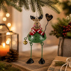 Whimsical Christmas Metal Hanging Ornaments