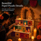 🏵️Day of the Dead Wooden Ofrenda Altar Display Set