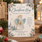 A Little Christmas Hug – Card with Detachable Ornament