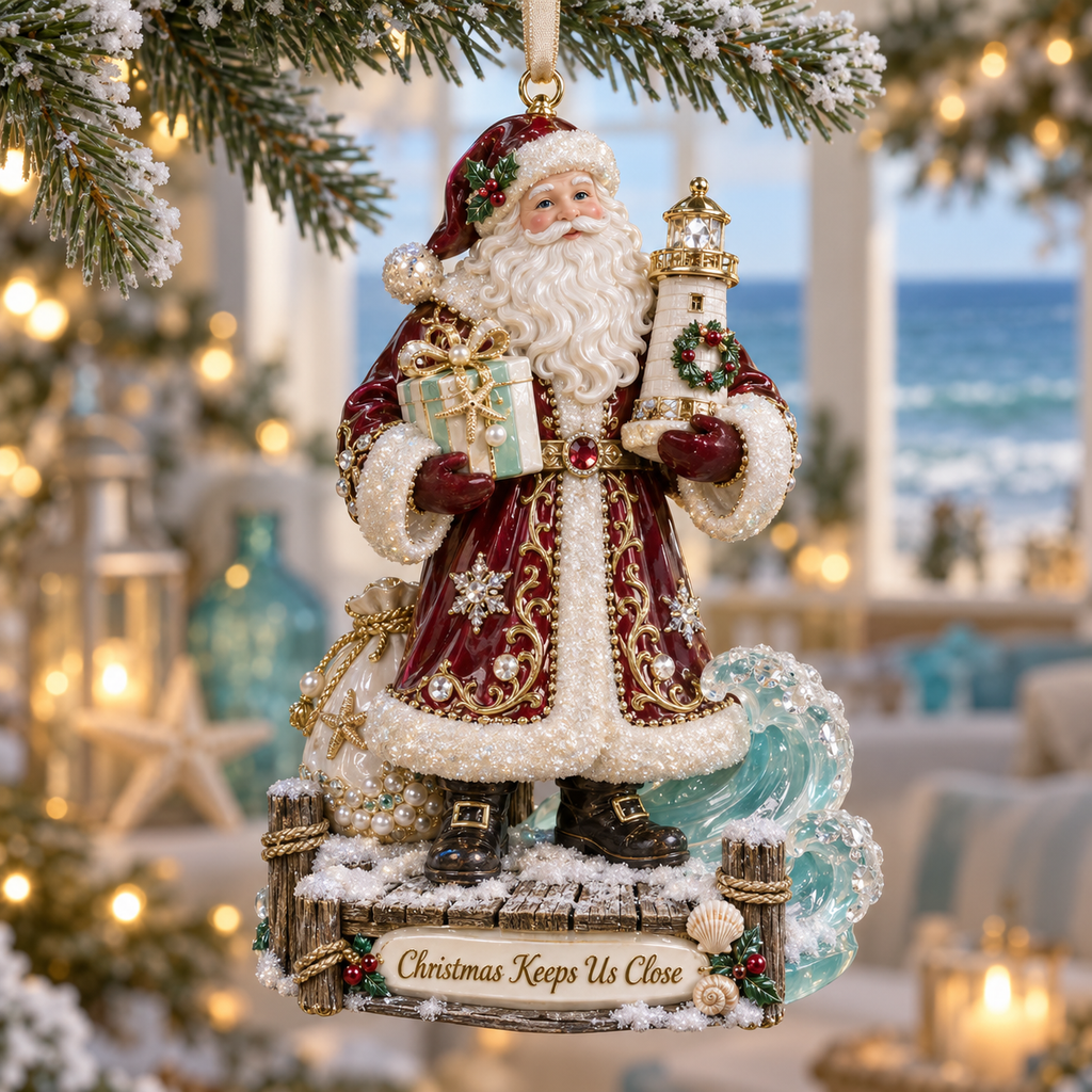 Coastal Christmas Ornament