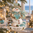 Coastal Christmas Ornament