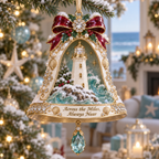 Coastal Christmas Ornament
