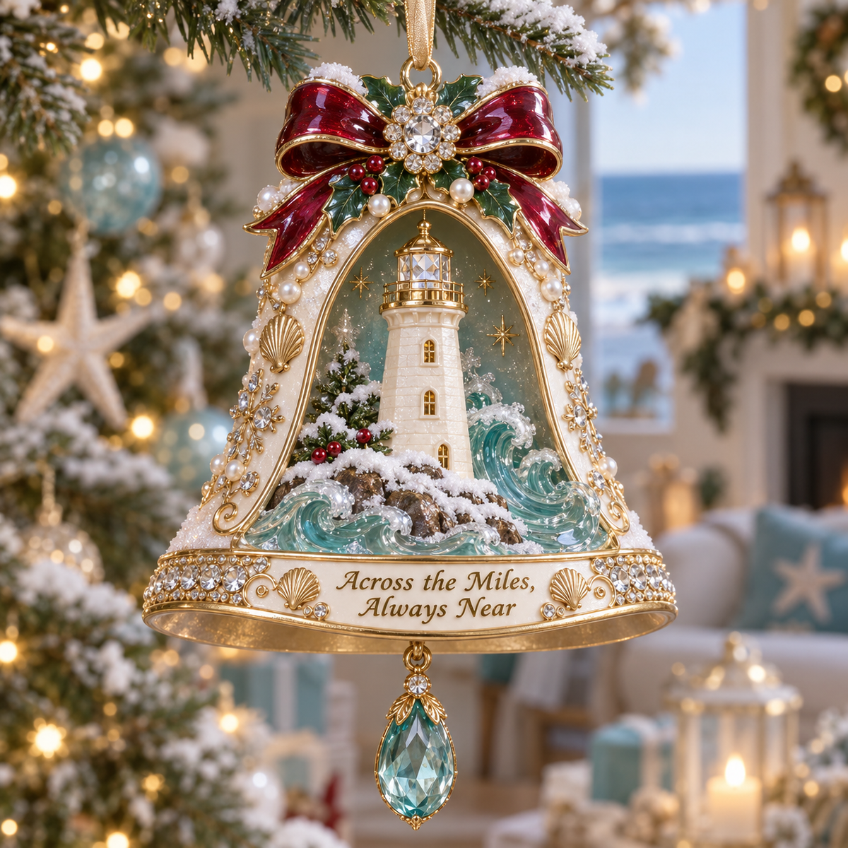 Coastal Christmas Ornament