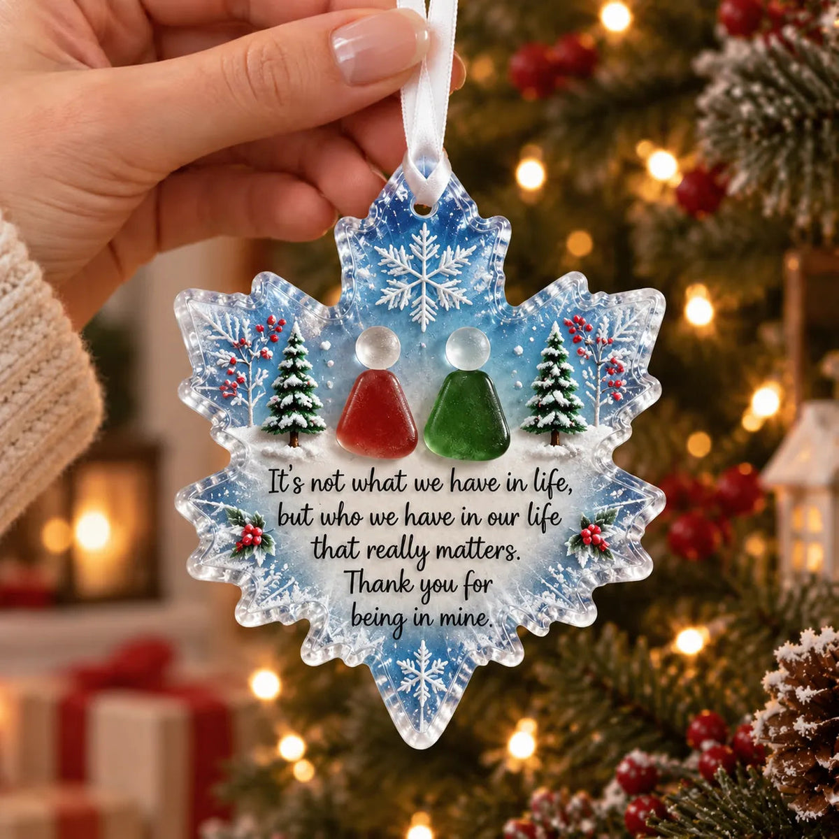 Friendship Christmas Ornament
