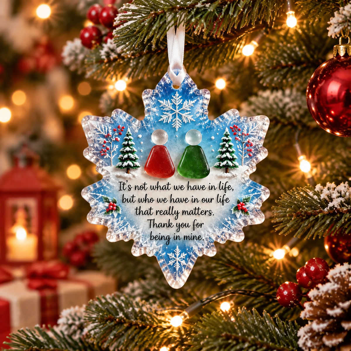 Friendship Christmas Ornament