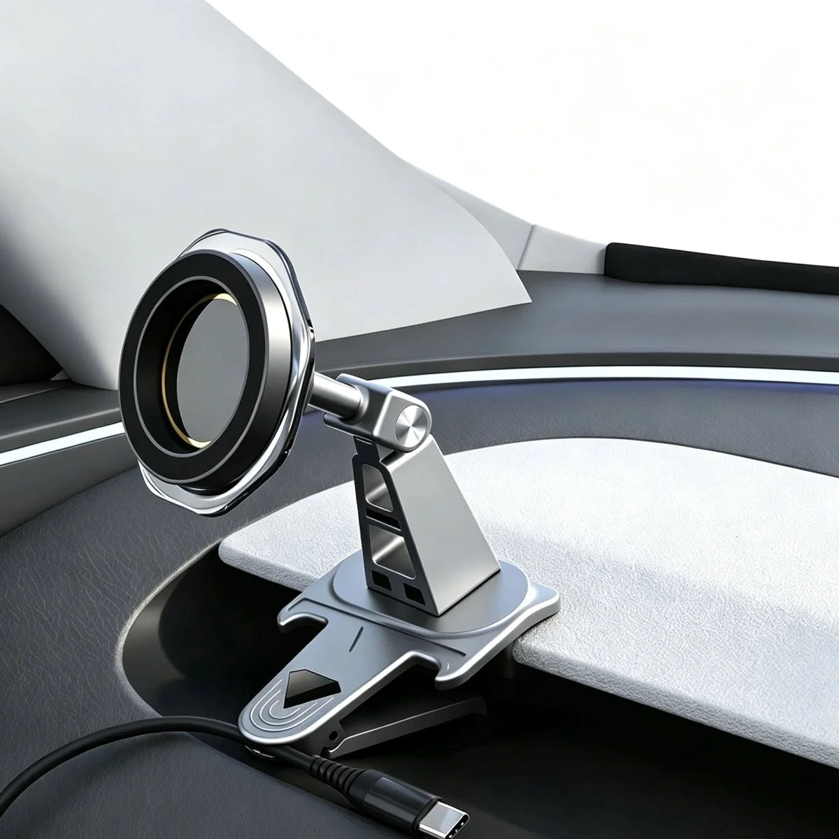 Dashboard Vent Clip Magnetic Phone Holder for Tesla Model 3 2024+/ Model Y 2025+