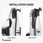 Hidden Inner Door Grab Handle for Tesla Cybertruck 2024+