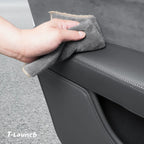 Nappa Leather Door Armrest Pads for Tesla Model Y L 2026+