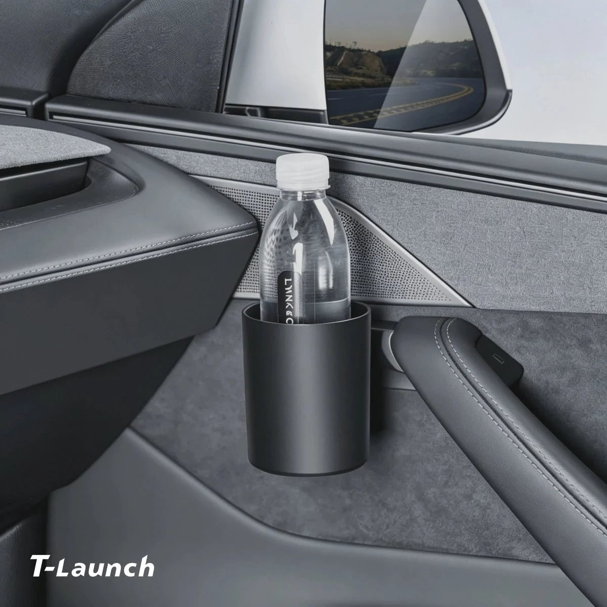 Door Cup Holder for Tesla Model Y Juniper 2025+ (LHD)