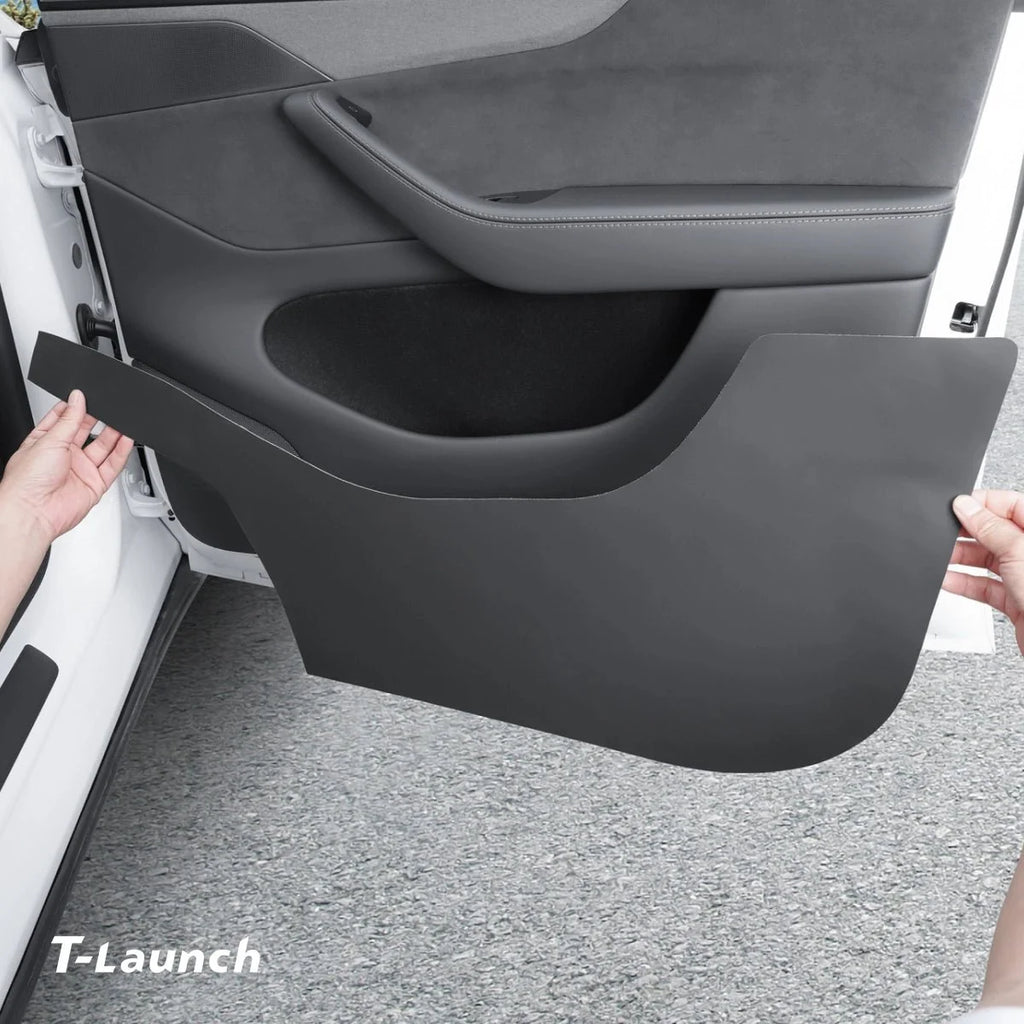 Door Panel Anti-Kick Protection Covers for Tesla Model Y L 2026+