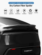 Performance Style Dry Carbon Fiber Spoiler for Model Y Juniper 2025+ | Miroken