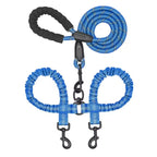 Dual Dog Lead Rope â Shock Absorbing Double Dog Leash with Comfort Handle