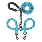Dual Dog Lead Rope â Shock Absorbing Double Dog Leash with Comfort Handle