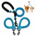 Dual Dog Lead Rope â Shock Absorbing Double Dog Leash with Comfort Handle