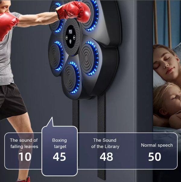 Dynamic Boxing Pad | Interactive Punching Pad with Rhythm Guidance | Enhance Coordination and Cardio Workouts