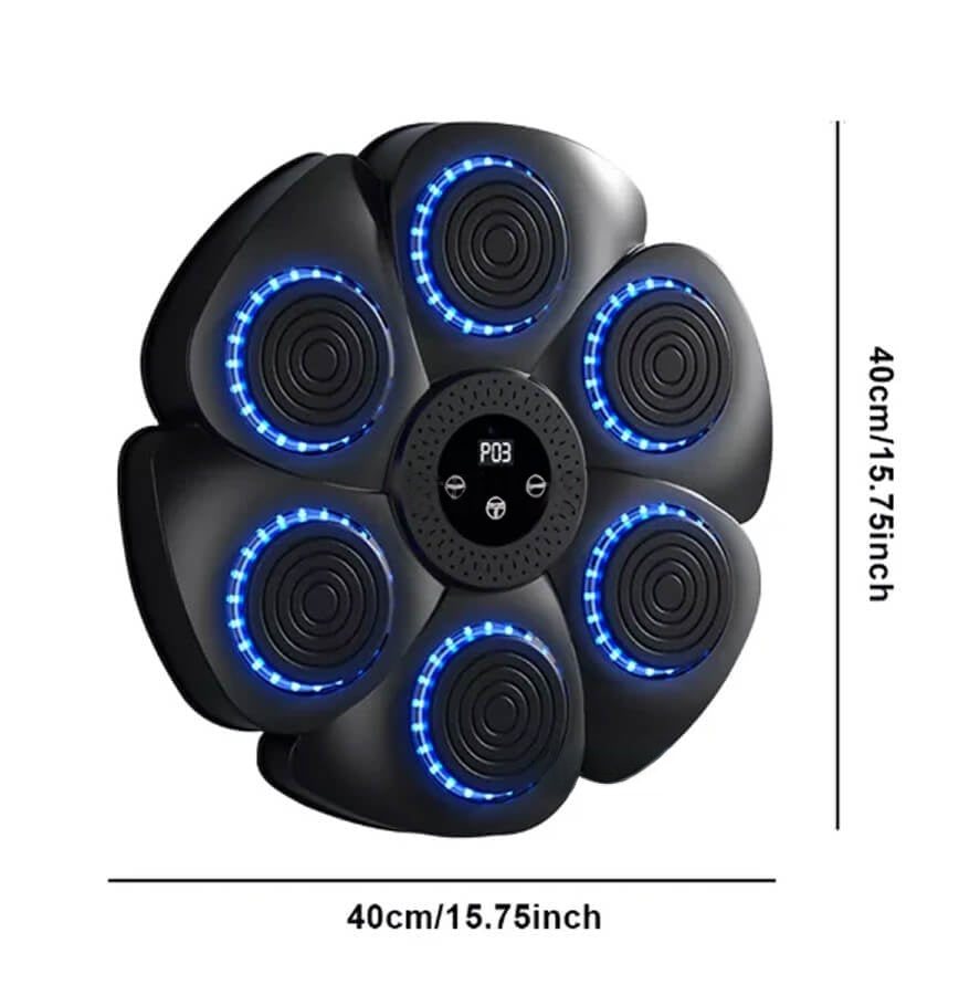 Dynamic Boxing Pad | Interactive Punching Pad with Rhythm Guidance | Enhance Coordination and Cardio Workouts