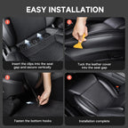 Nappa Leather Front Seat Leg Support Cushion for Tesla Model 3 / Model Y