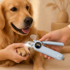 Miroken2-in-1 Pet Electric Nail Clipper & Grinder with LED Light