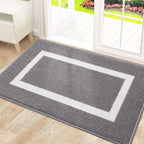 Elegant Entrance Mat | Robust Dirt Absorbing Doormat with Non-Slip Base for Indoor and Outdoor Use