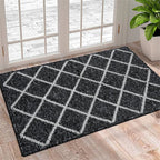 Elegant Entrance Mat | Robust Dirt Absorbing Doormat with Non-Slip Base for Indoor and Outdoor Use